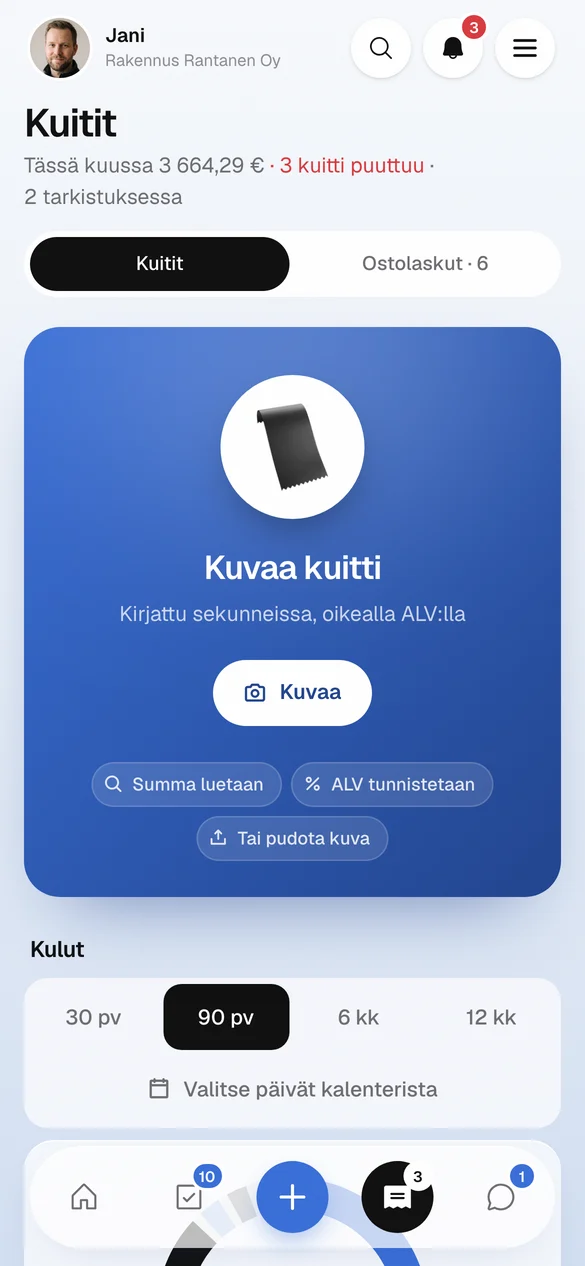 Kuvaa tai ohjaa sähköpostista